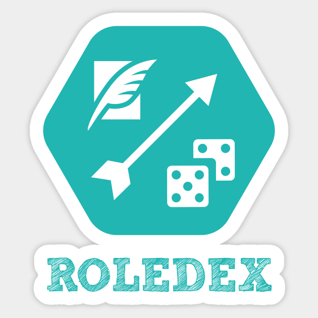 RoleDex Sticker by improbablekate